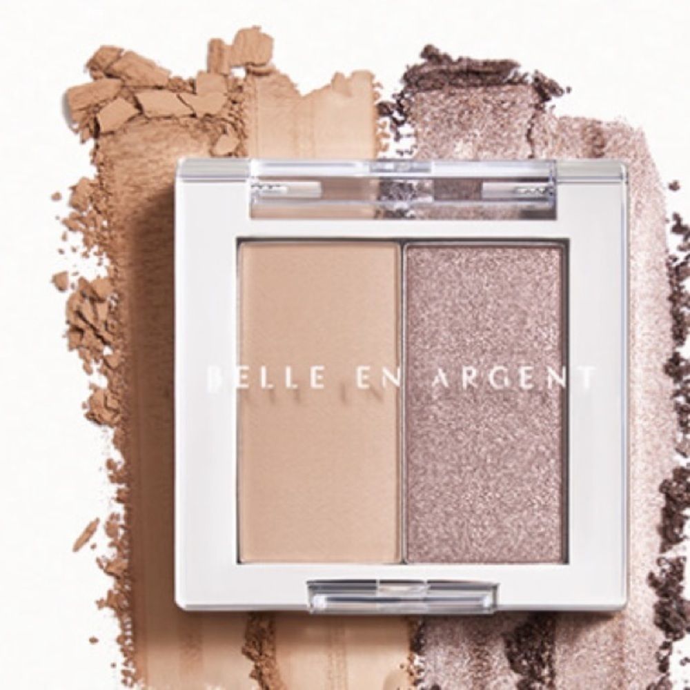 🦋6/$25 BELLE EN ARGENT
Shimmer Taupe Eyeshadow Duo in Callsheet + Production